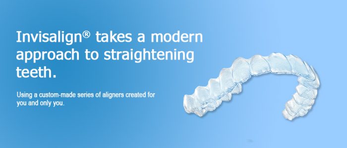 Invisalign teeth straightening